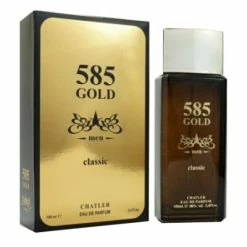 Chatler 585 Classic Gold - Eau De Parfum For Men 100 Ml