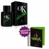 Chatler Its OK Men 100 Ml + Perfume Sample Spray Calvin Klein One Shock Him