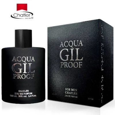 Chatler Acqua Gil Proof Men 100 Ml + Perfume Sample Spray Armani Acqua Profumo 2 Chatler Acqua Gil Proof Men 100 Ml + Perfume Sample Spray Armani Acqua Profumo - Image 2