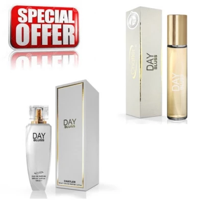 Chatler Bluss Day - Promotional Set, Eau De Parfum 100 Ml + Eau De Parfum 30 Ml 1 Chatler Bluss Day - Promotional Set, Eau De Parfum 100 Ml + Eau De Parfum 30 Ml