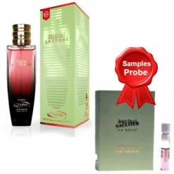 Chatler Original La Femme 100 Ml + Perfume Sample Jean Paul Gaultier La Belle