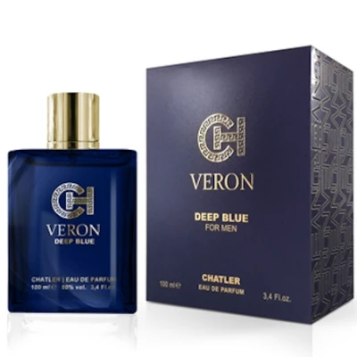 Chatler Veron Deep Blue 100 Ml + Perfume Sample Spray Versace Dylan Blue Homme 2 Chatler Veron Deep Blue 100 Ml + Perfume Sample Spray Versace Dylan Blue Homme - Image 2