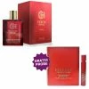 Chatler Veron Hero Fire 100 Ml + Perfume Sample Spray Versace Eros Flame