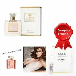 Christopher Dark Madame Charmant 100 Ml + Perfume Sample Spray Chanel Coco Mademoiselle