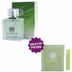Cote Azur Verse Green 100 Ml + Perfume Sample Spray Versace Versense