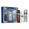 Cuba Blue - Set For Men, Eau De Toilette, Deodorant, After Shave