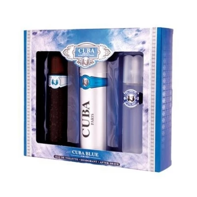Cuba Blue - Set For Men, Eau De Toilette, Deodorant, After Shave 2 Cuba Blue - Set For Men, Eau De Toilette, Deodorant, After Shave - Image 2
