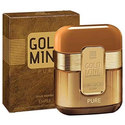 Emper Gold Mine Pure Men - Eau De Toilette For Men 100 Ml -perfumery Sales Store