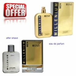 JFenzi Millenium Men - Promotional Set, Eau De Parfum, Aftershave