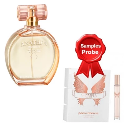 JFenzi Anathea Women 100 Ml + Perfume Sample Spray Paco Rabanne Olympea 1 JFenzi Anathea Women 100 Ml + Perfume Sample Spray Paco Rabanne Olympea