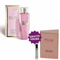 JFenzi Desso Mon Amie 100 Ml + Perfume Sample Spray Hugo Boss Ma Vie Pour Femme