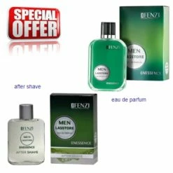 JFenzi Lasstore Enessence Men - Promotional Set, Eau De Parfum, Aftershave