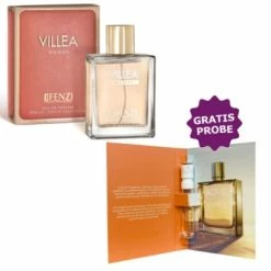 JFenzi Villea Women 100 Ml + Perfume Sample Spray Hugo Boss Alive