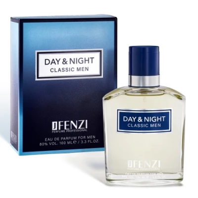 JFenzi Day Night Classic Men 100 Ml + Perfume Sample Dolce Gabbana Homme 2 JFenzi Day Night Classic Men 100 Ml + Perfume Sample Dolce Gabbana Homme - Image 2