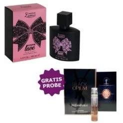 Lamis Poppy Lace 100 Ml + Perfume Sample Spray Yves Saint Laurent Opium Black