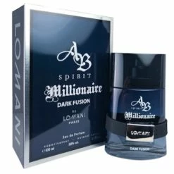 Lomani AB Spirit Millionaire Dark Fusion - Eau De Parfum For Men 100 Ml