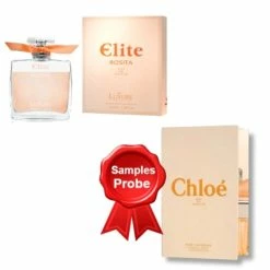 Luxure Elite Rosita 100 Ml + Perfume Sample Spray Chloé Rose Tangerine