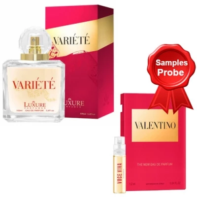 Luxure Variete 100 Ml + Perfume Sample Spray Valentino Voce Viva 1 Luxure Variete 100 Ml + Perfume Sample Spray Valentino Voce Viva