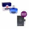 Paris Bleu Aviator Code 100 Ml + Perfume Sample Spray Chanel Bleu De Chanel