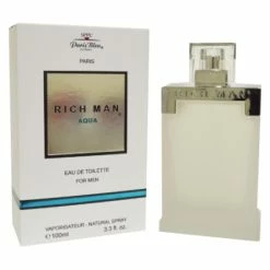 Paris Bleu Rich Man Aqua - Eau De Toilette For Men 100 Ml -perfumery Sales Store 400px ParisBleuRichManAqua1