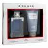 Paris Bleu Rich Man - Set For Men, Eau De Toilette, Showergel