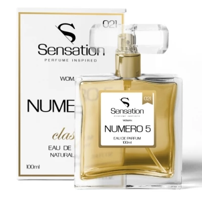 Sensation 021 Numero 5 - Eau De Parfum For Women 100 Ml 1 Sensation 021 Numero 5 - Eau De Parfum For Women 100 Ml
