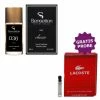 Sensation No.036, 36 Ml + Perfume Sample Spray Lacoste Style In Play
