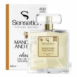 Sensation 438 Mandarin And Basil - Eau De Parfum For Women 100 Ml