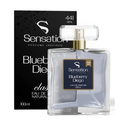 Sensation 441 Men BlueBerry Diego - Eau De Parfum For Men 100 Ml 1 Sensation 441 Men BlueBerry Diego - Eau De Parfum For Men 100 Ml